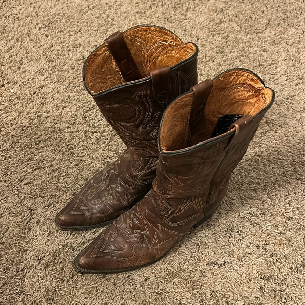 Brown Western Boots Size 8.5